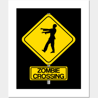 Zombie Crossing Posters and Art